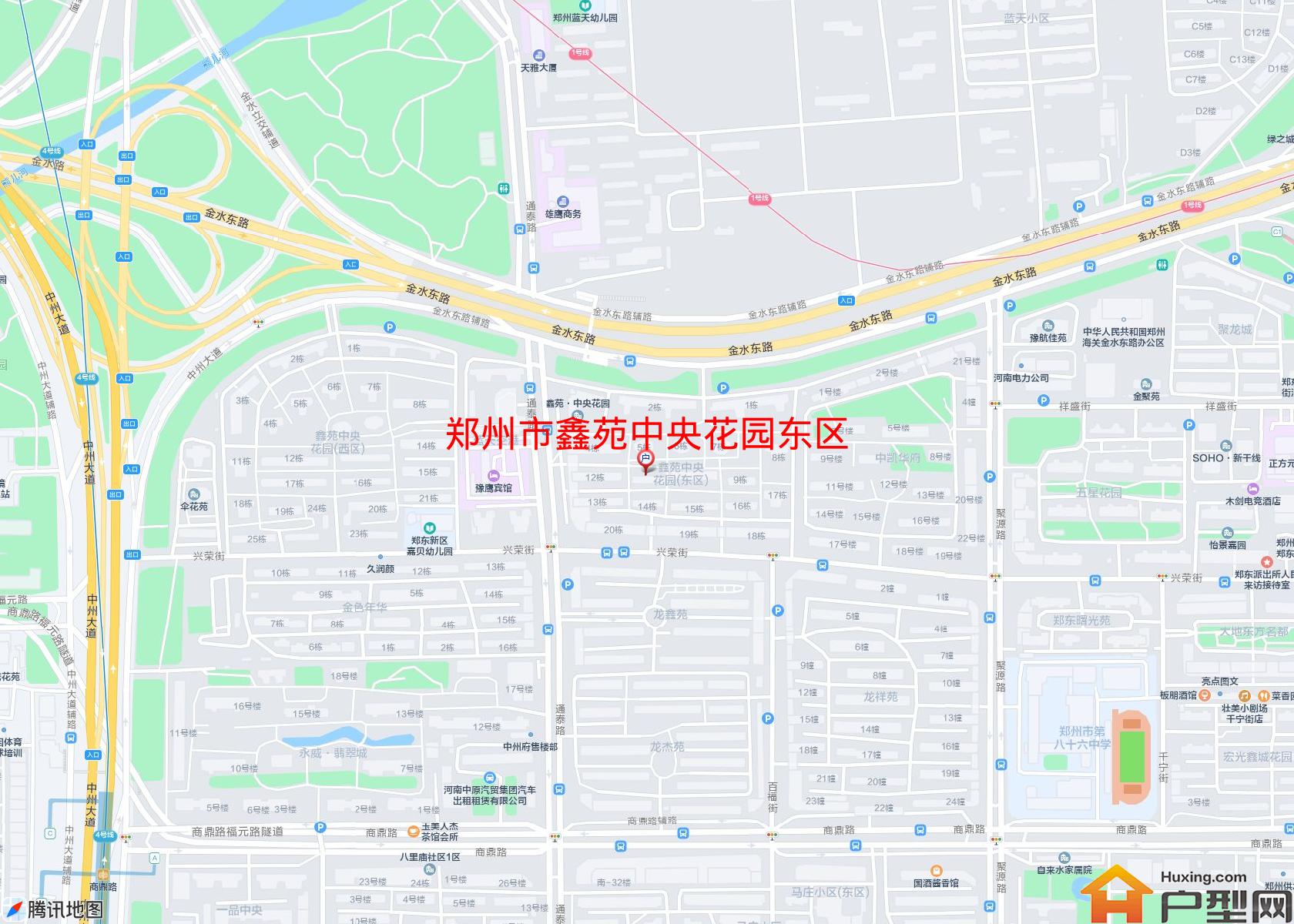 鑫苑中央花园东区小区 - 户型网