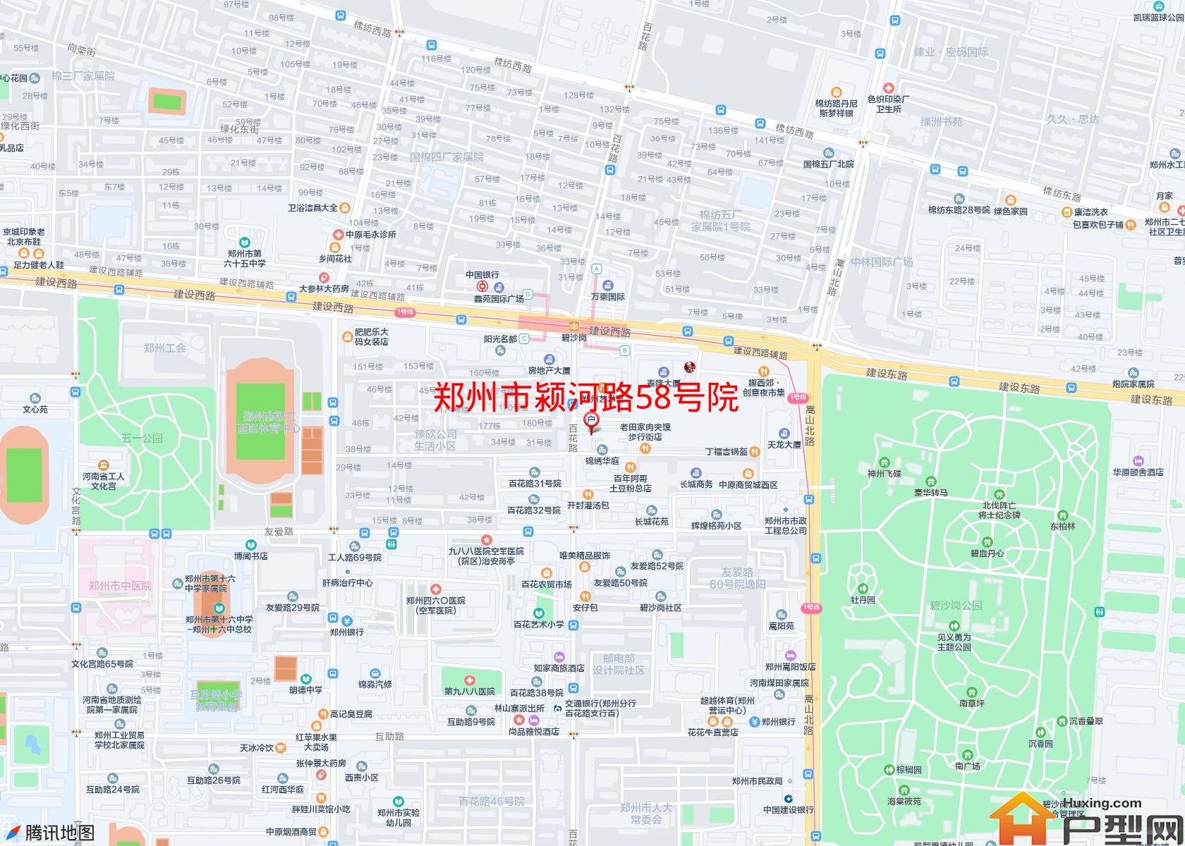 颍河路58号院小区 - 户型网