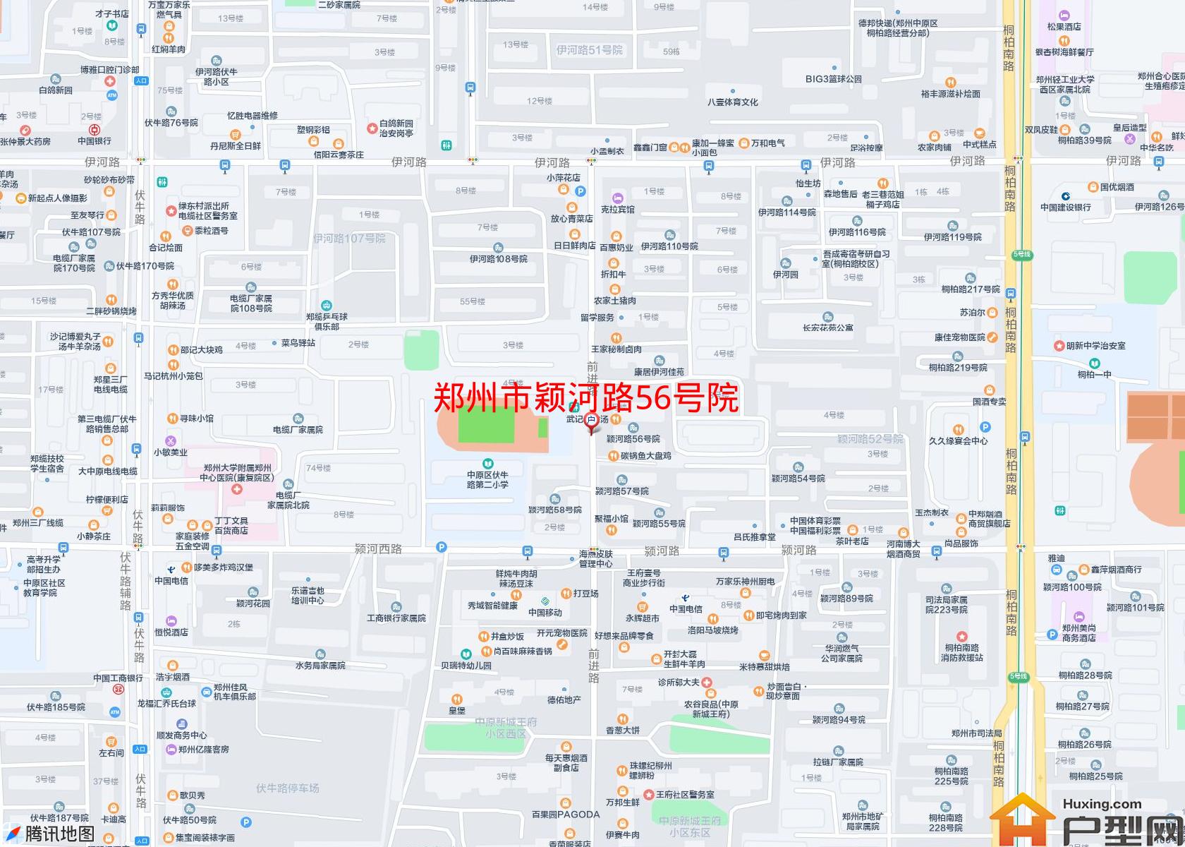 颖河路56号院小区 - 户型网