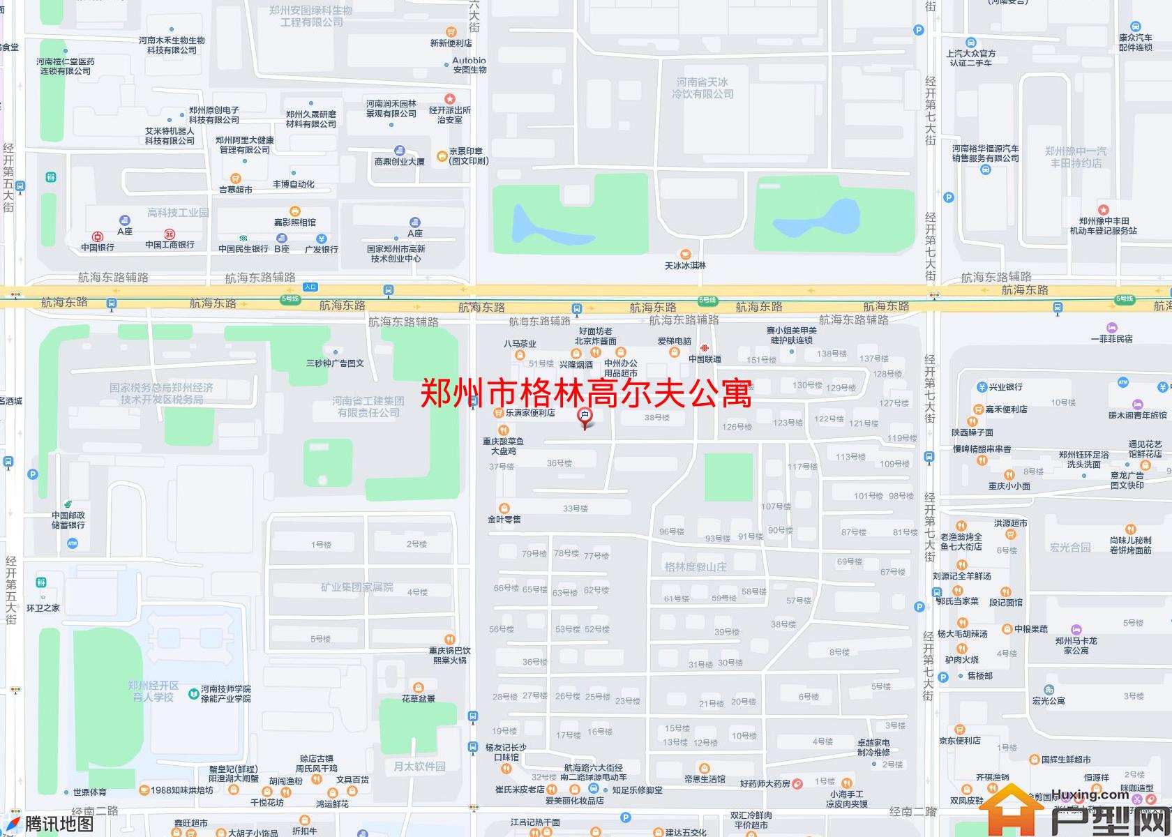格林高尔夫公寓小区 - 户型网