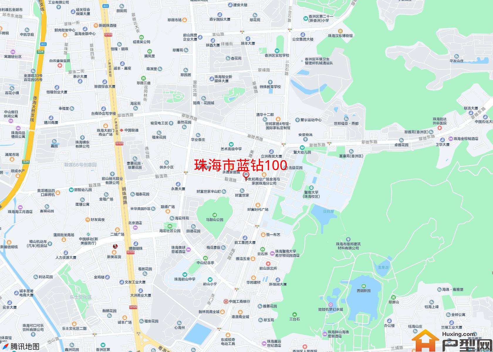 蓝钻100小区 - 户型网