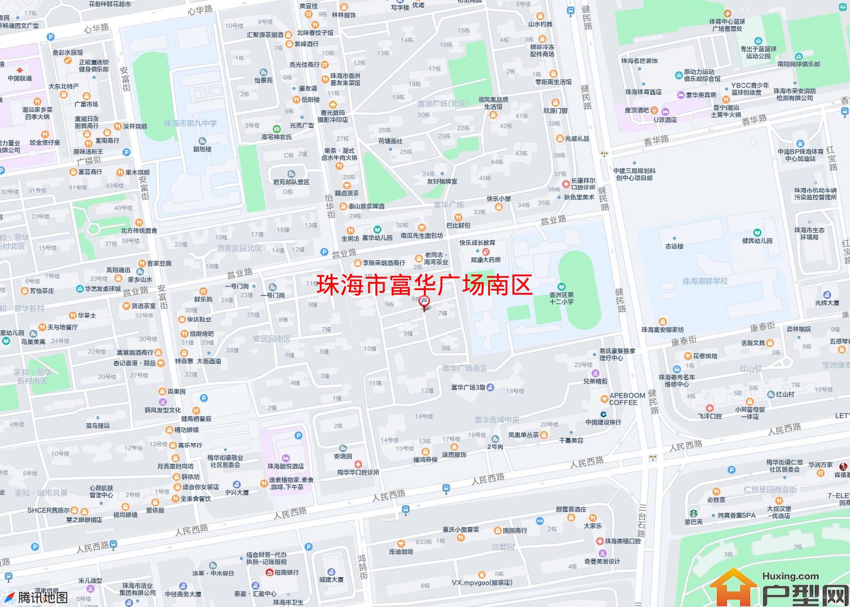 富华广场南区小区 - 户型网