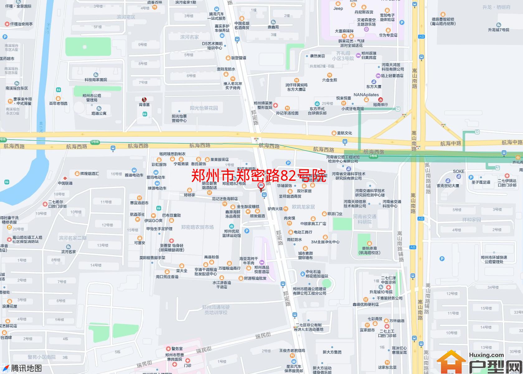 郑密路82号院小区 - 户型网