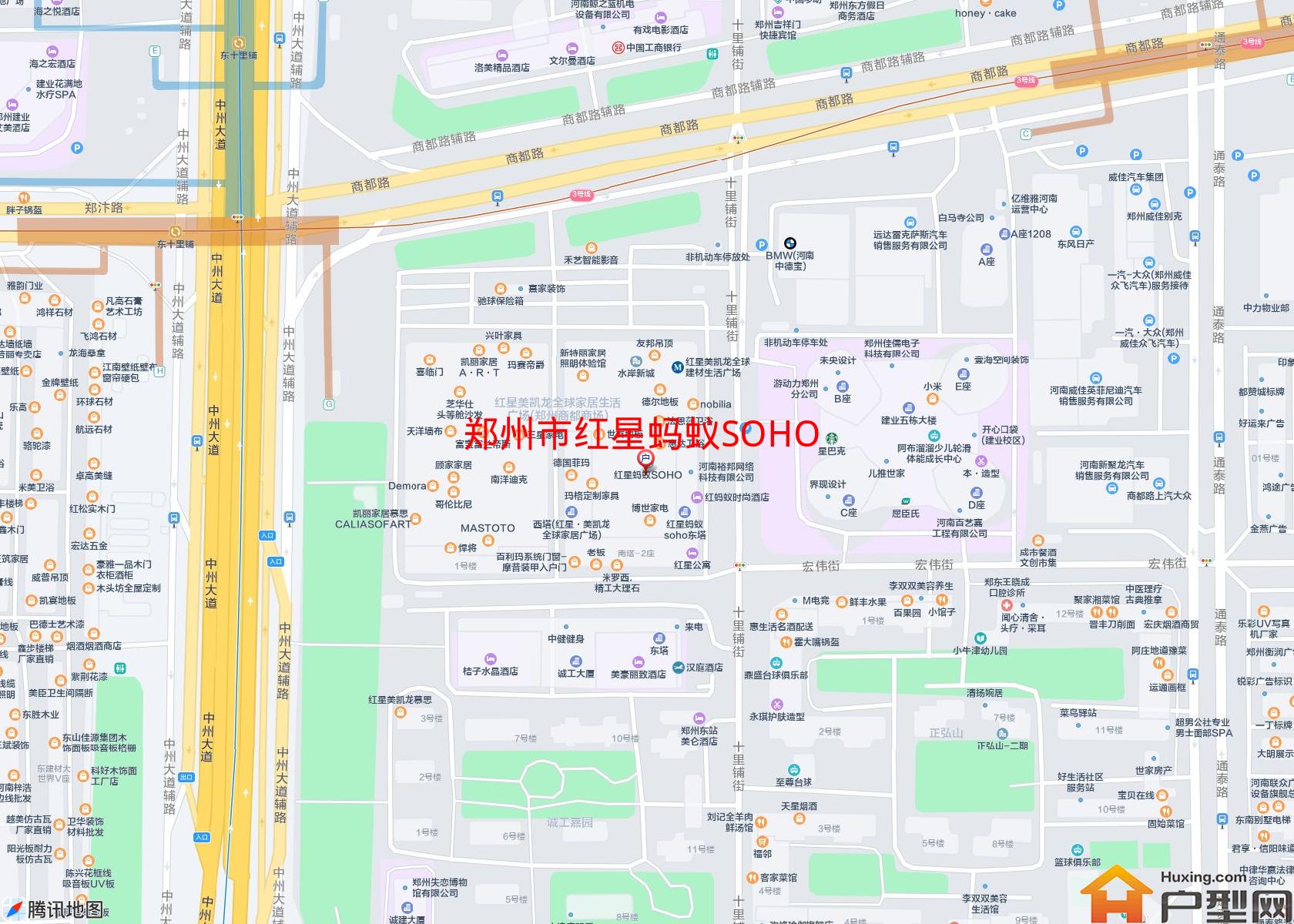 红星蚂蚁SOHO小区 - 户型网