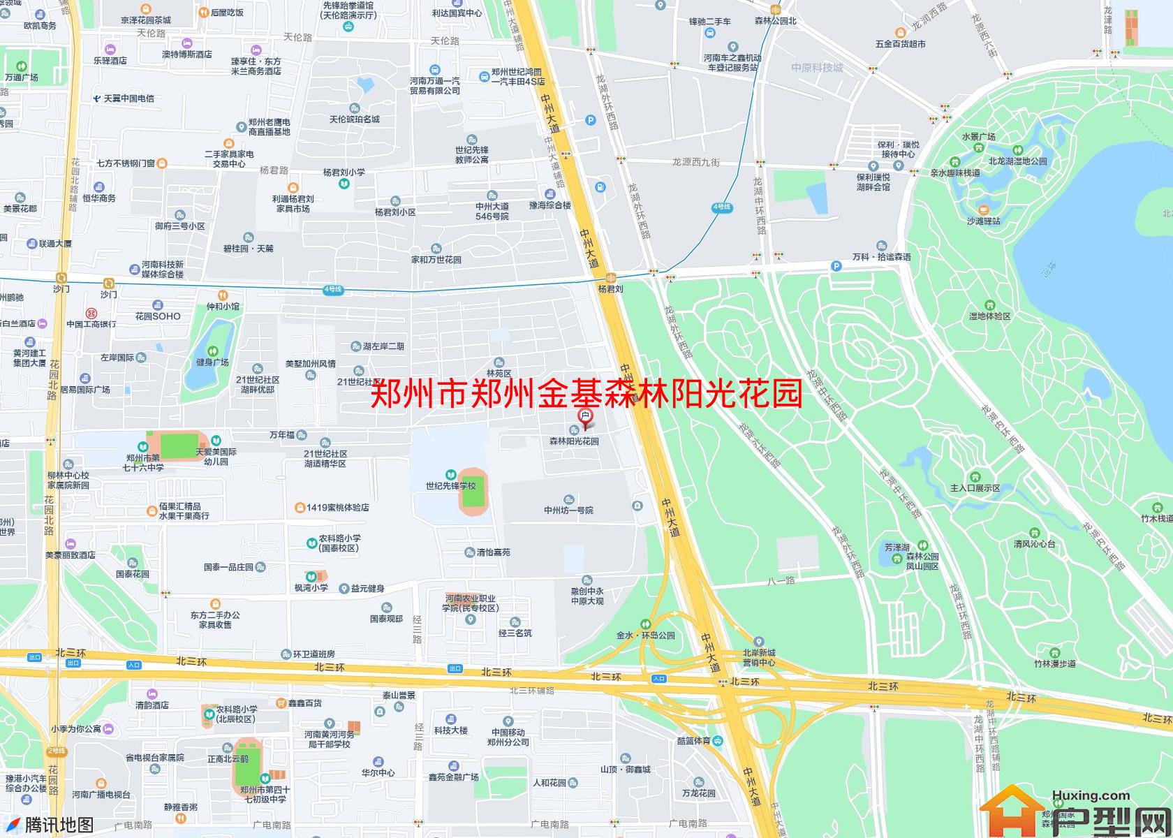 郑州金基森林阳光花园一至二期小区 - 户型网
