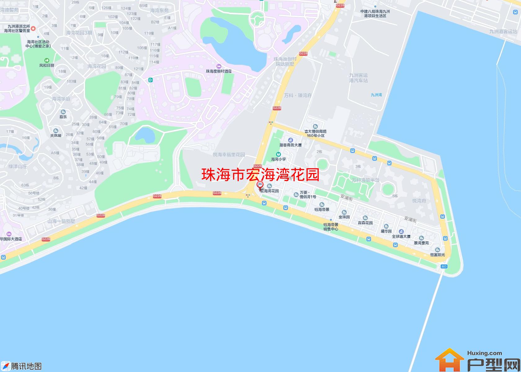 宏海湾花园小区 - 户型网