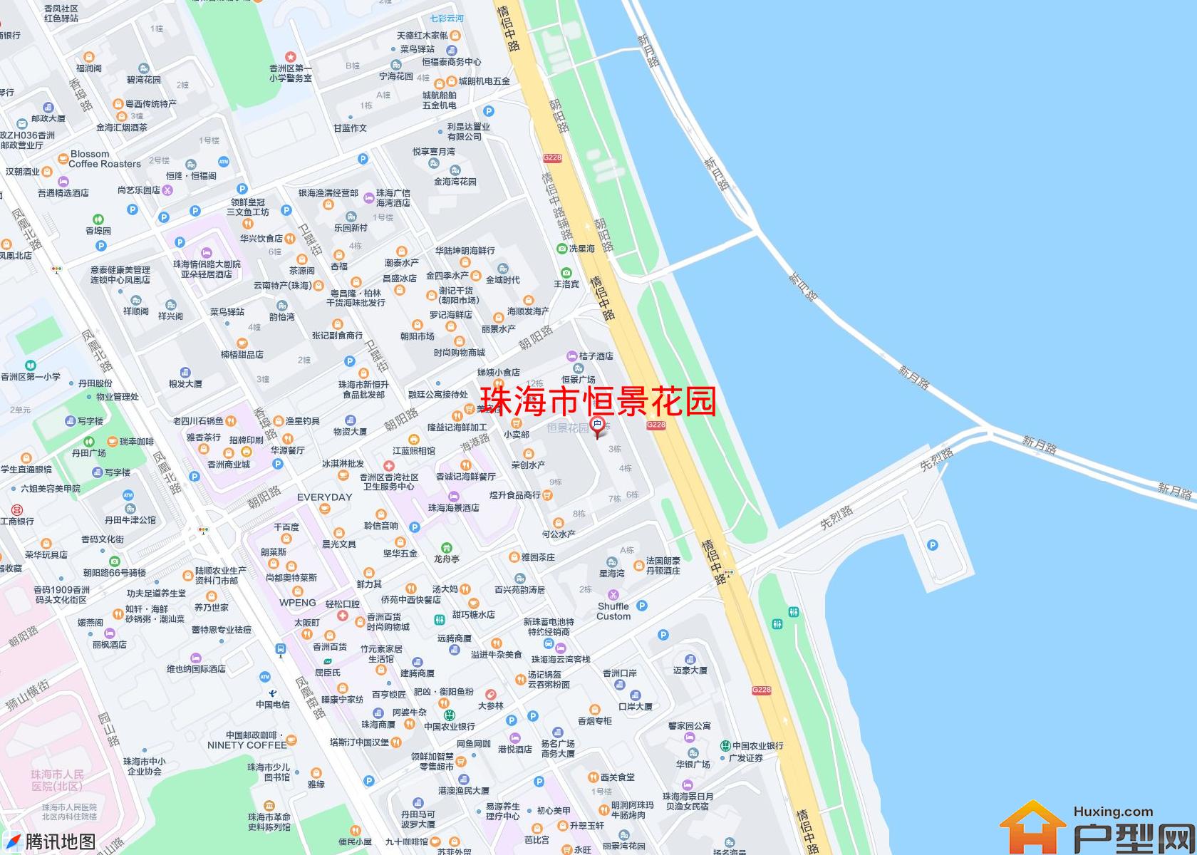 恒景花园小区 - 户型网