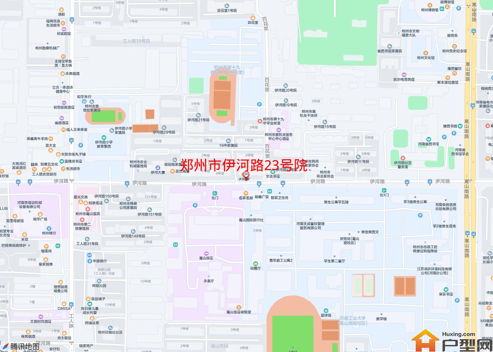 伊河路23号院小区 - 户型网