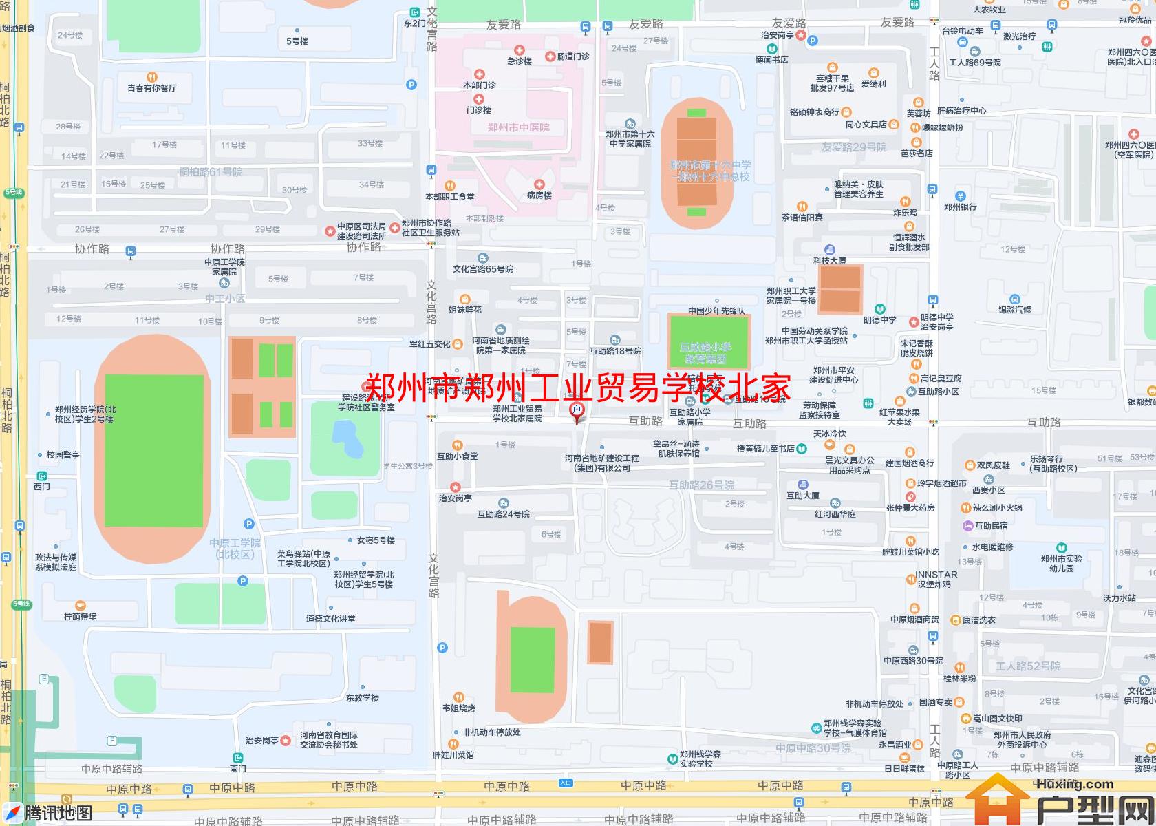 郑州工业贸易学校北家属院小区 - 户型网