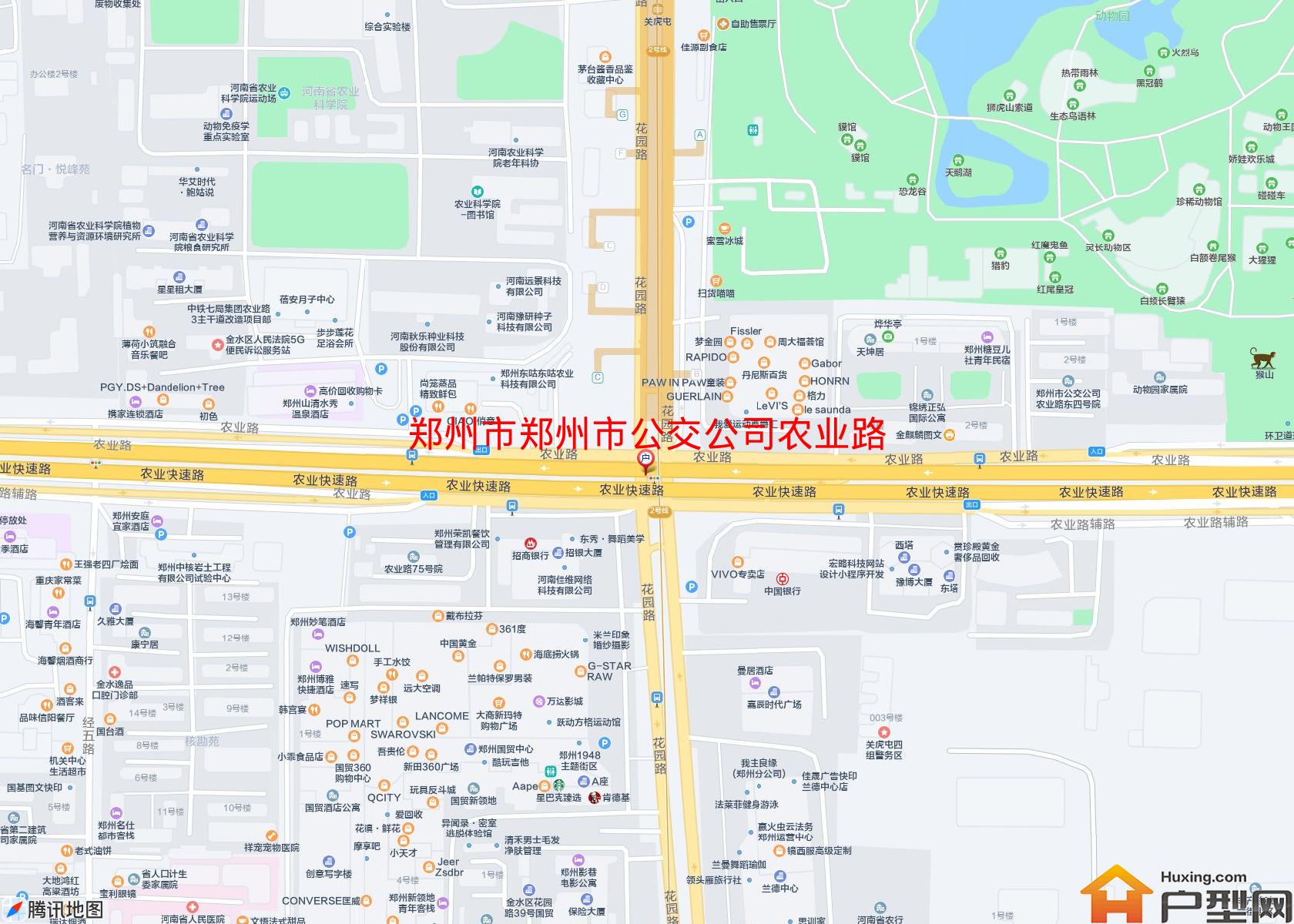 郑州市公交公司农业路东四号院小区 - 户型网