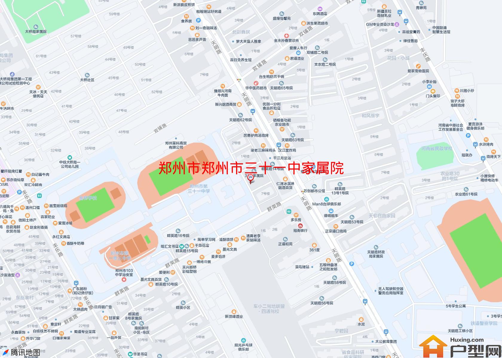 郑州市三十一中家属院小区 - 户型网