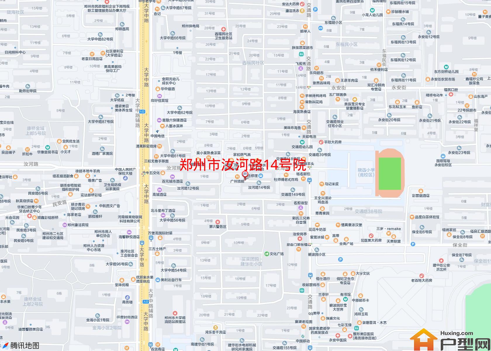 汝河路14号院小区 - 户型网