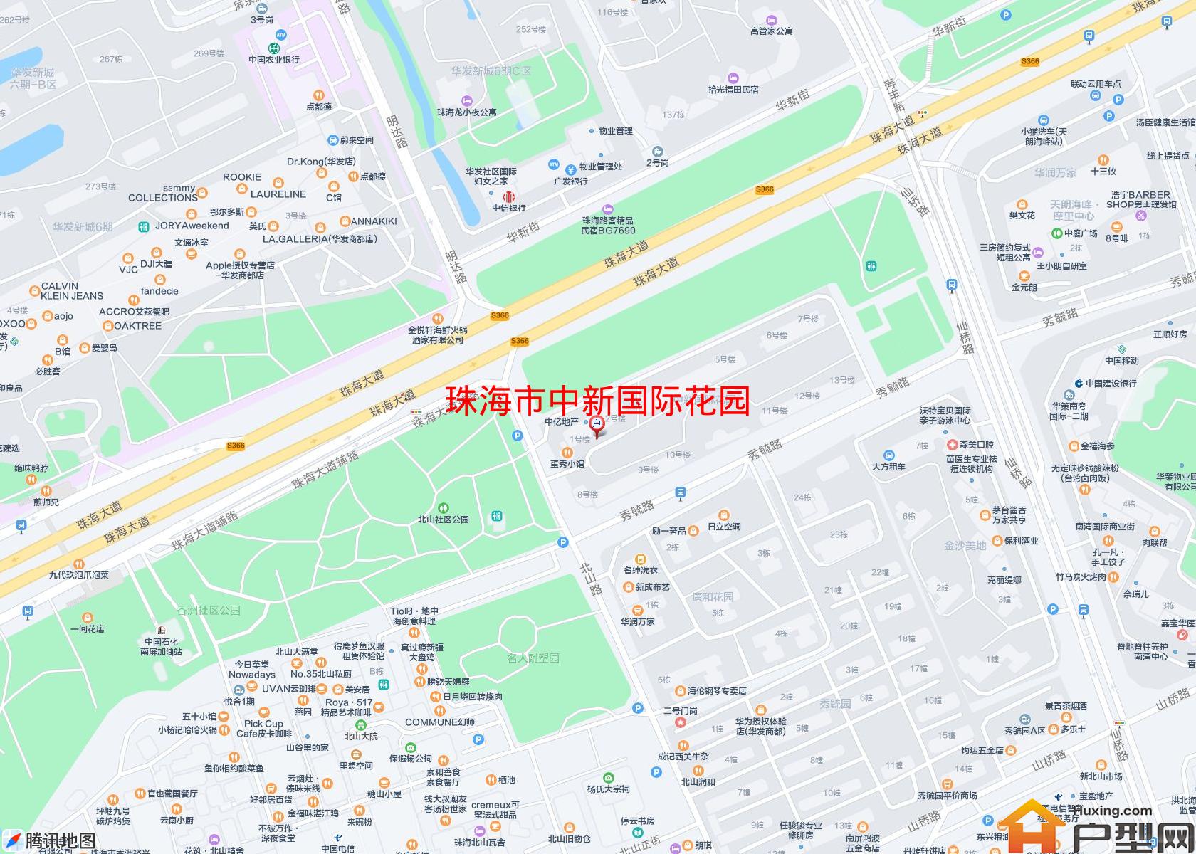 中新国际花园小区 - 户型网