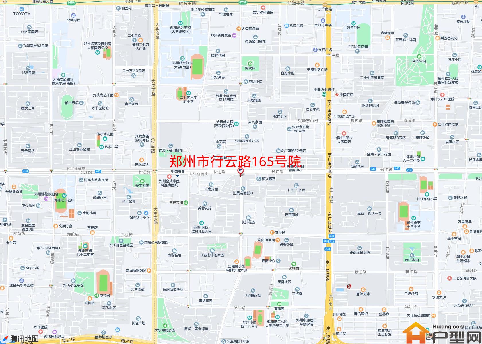行云路165号院小区 - 户型网