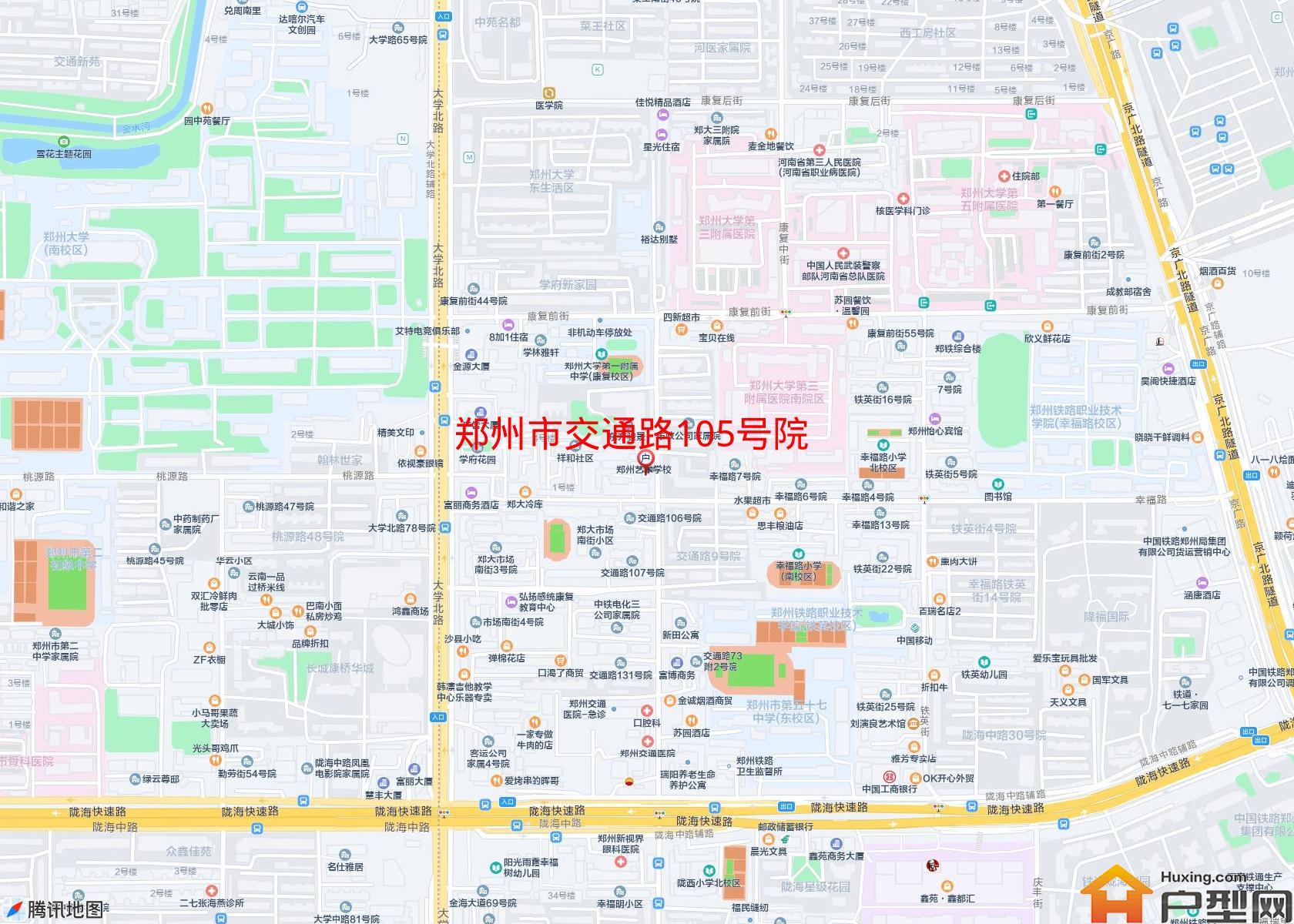 交通路105号院小区 - 户型网