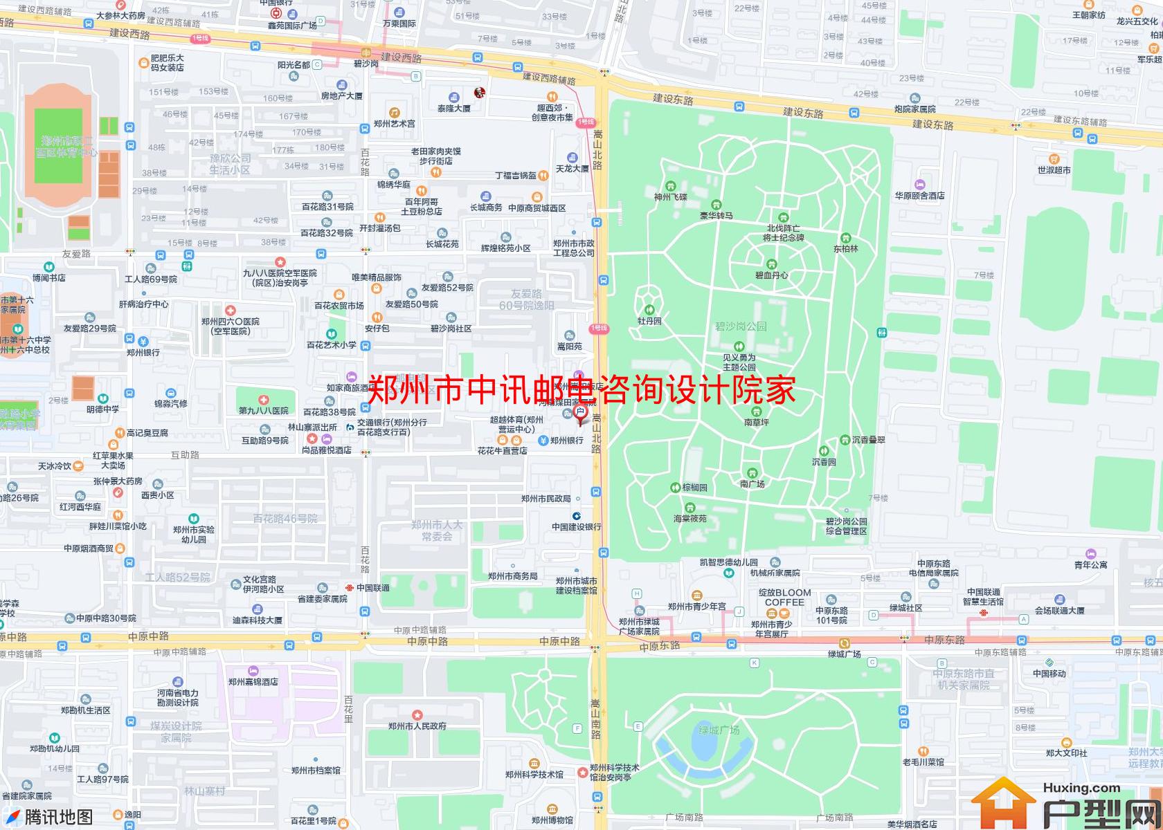 中讯邮电咨询设计院家属院小区 - 户型网