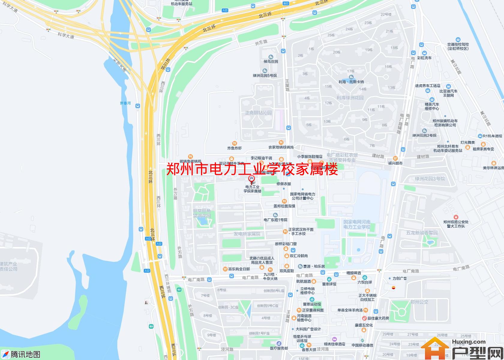 电力工业学校家属楼小区 - 户型网