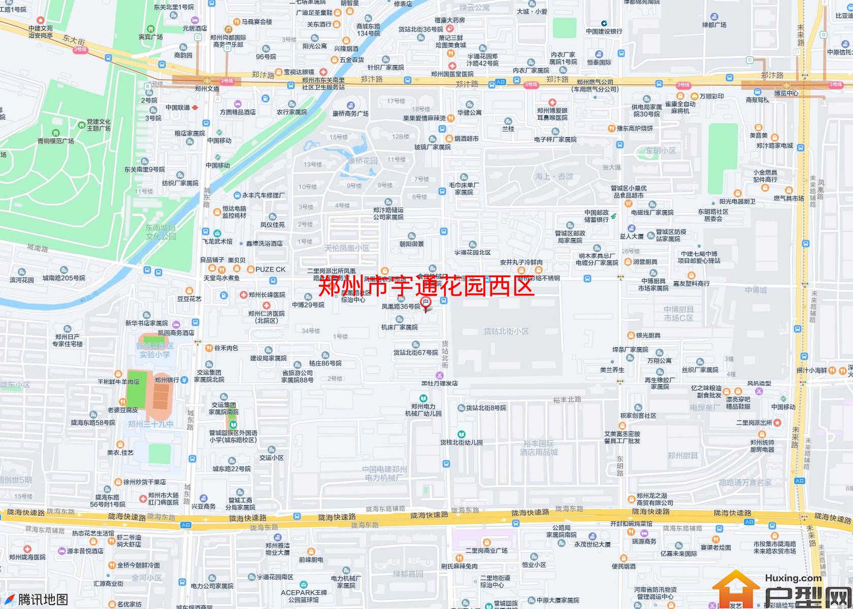 宇通花园西区小区 - 户型网