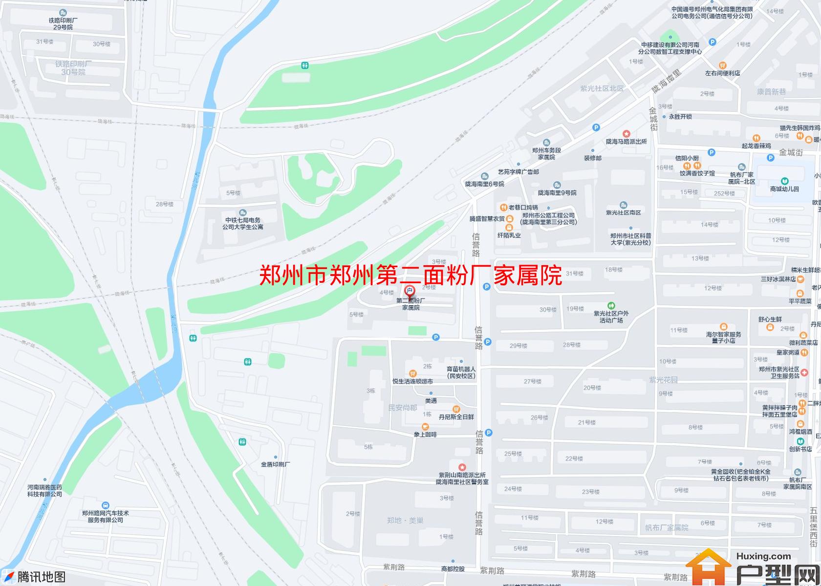 郑州第二面粉厂家属院小区 - 户型网