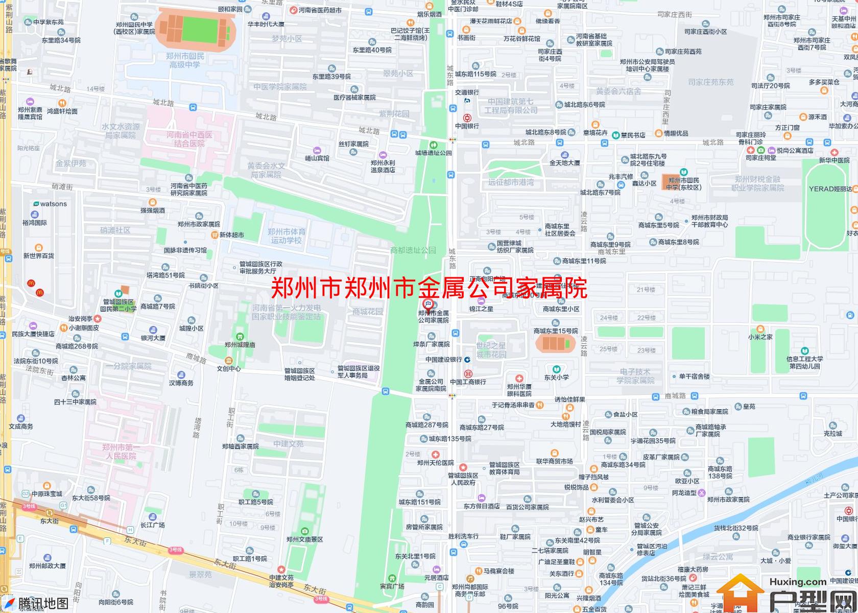 郑州市金属公司家属院小区 - 户型网