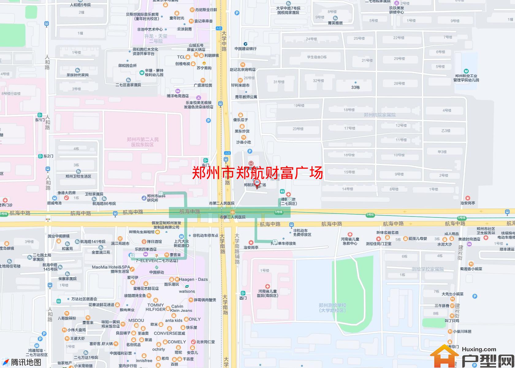郑航财富广场小区 - 户型网