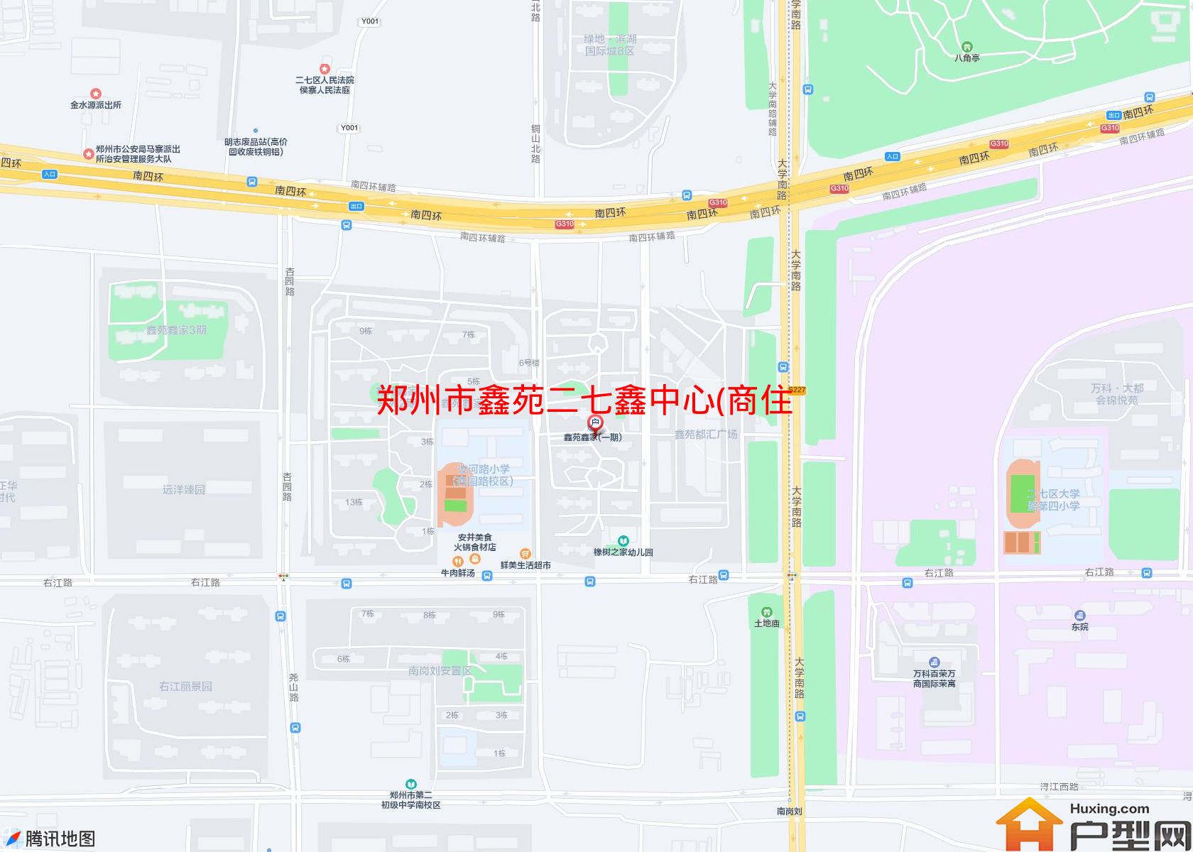 鑫苑二七鑫中心(商住楼)小区 - 户型网