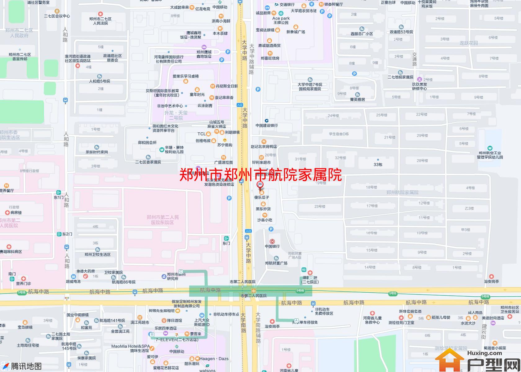 郑州市航院家属院小区 - 户型网 郑州市航院家属院小区 - 户型网