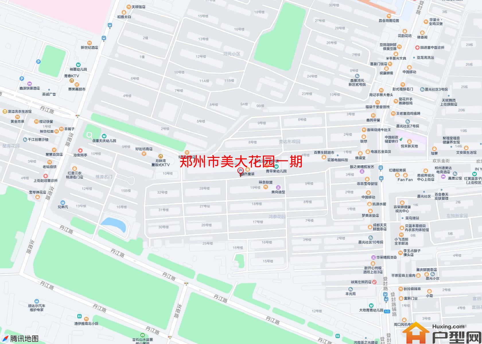 美大花园一期小区 - 户型网