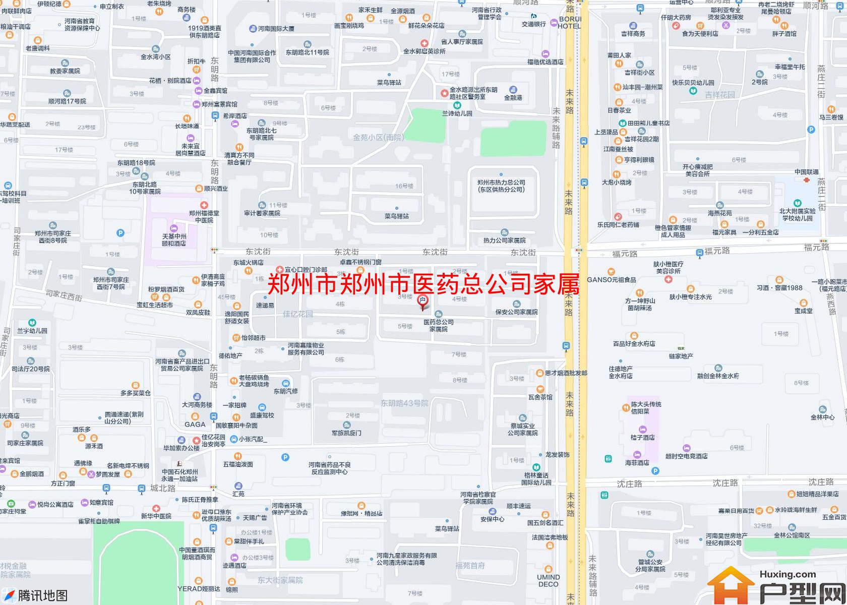 郑州市医药总公司家属院小区 - 户型网