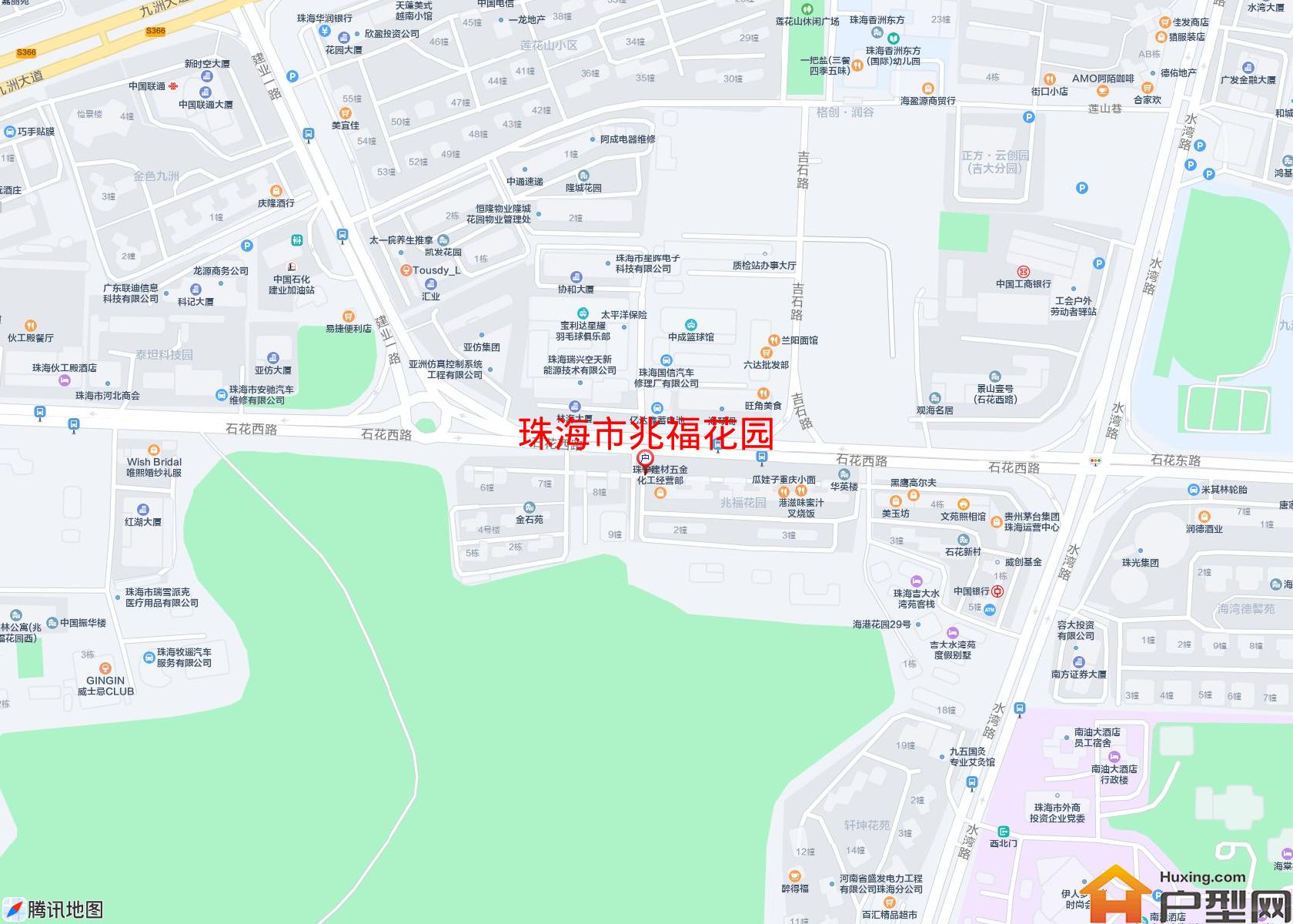 兆福花园小区 - 户型网