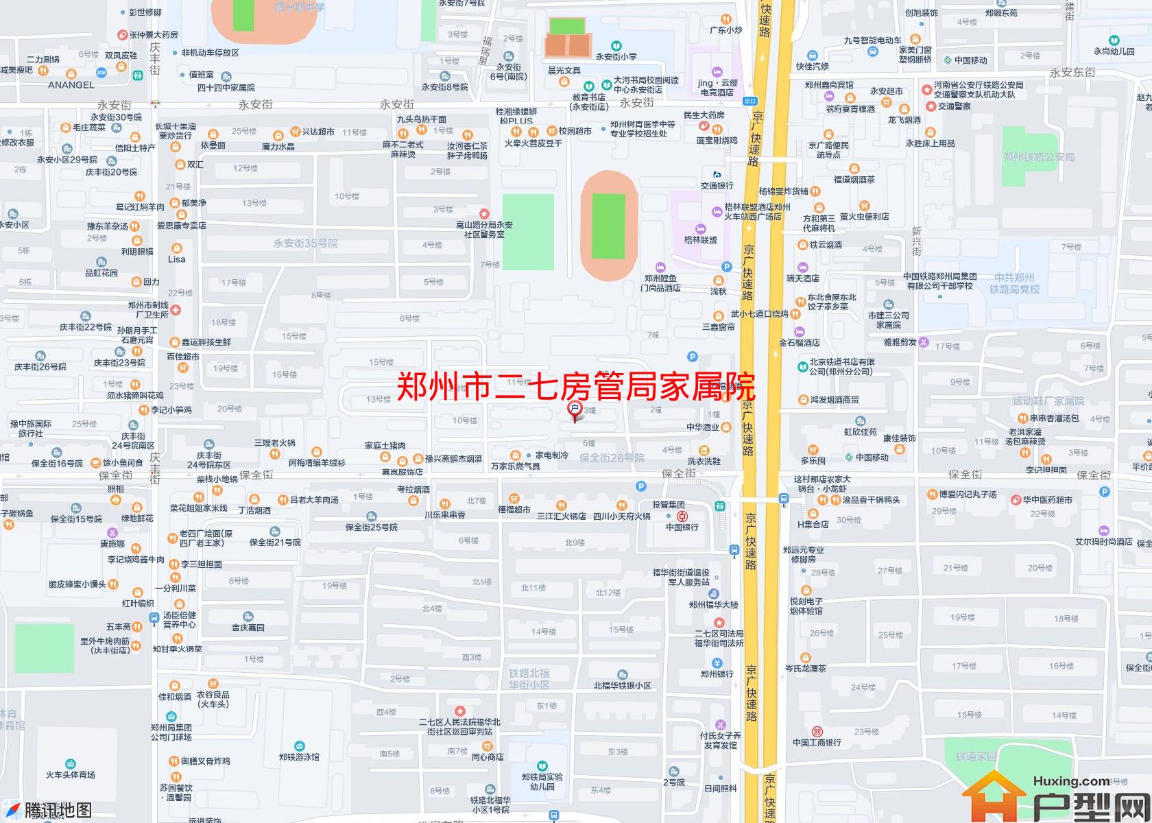 二七房管局家属院小区 - 户型网