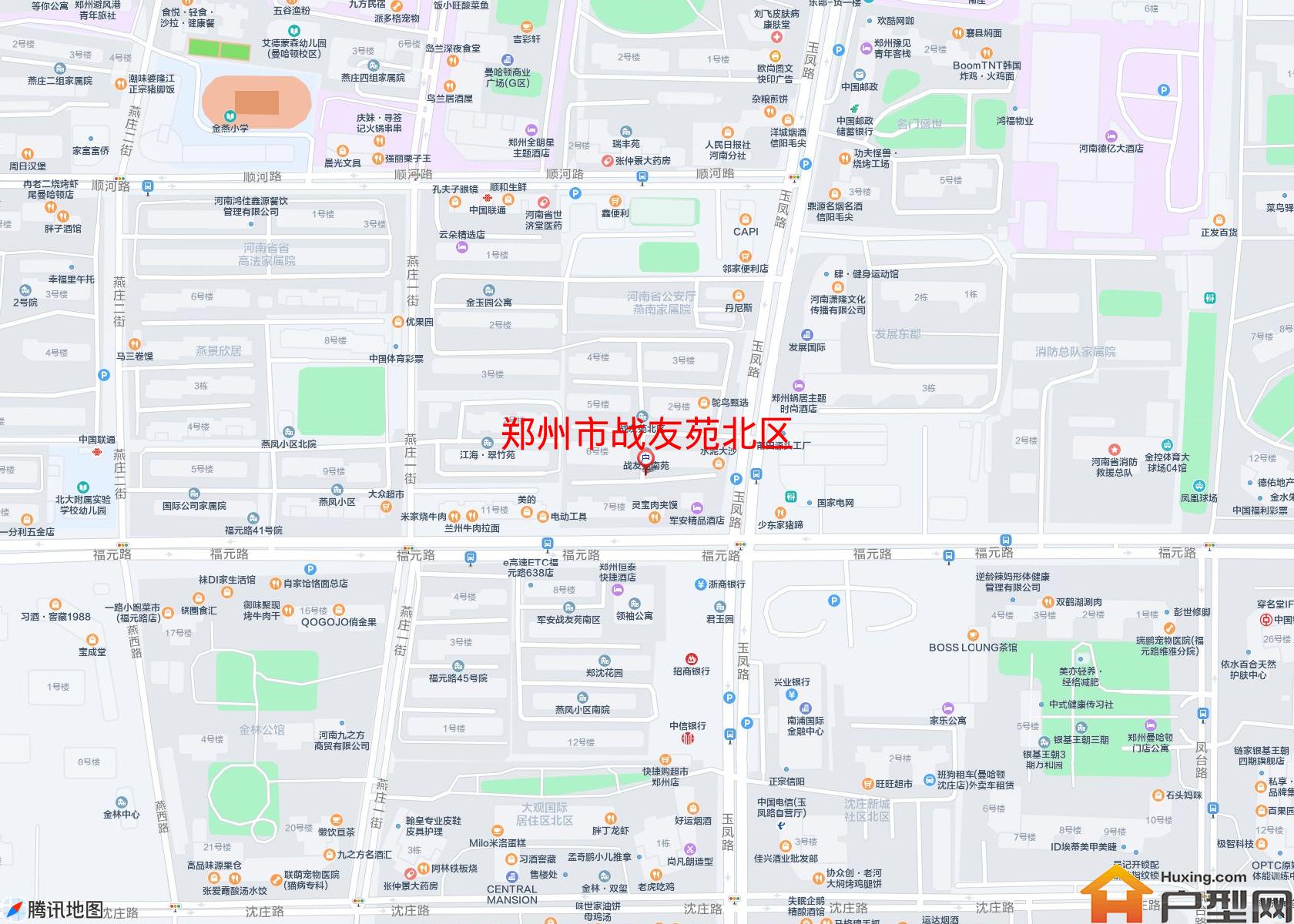 战友苑北区小区 - 户型网