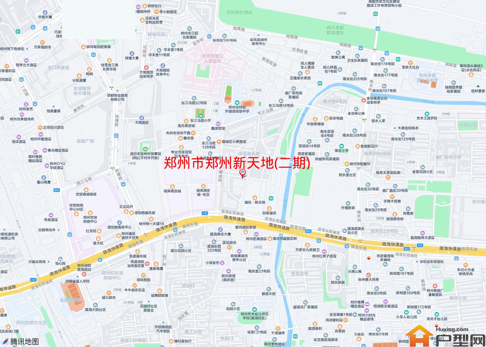 郑州新天地(二期)小区 - 户型网