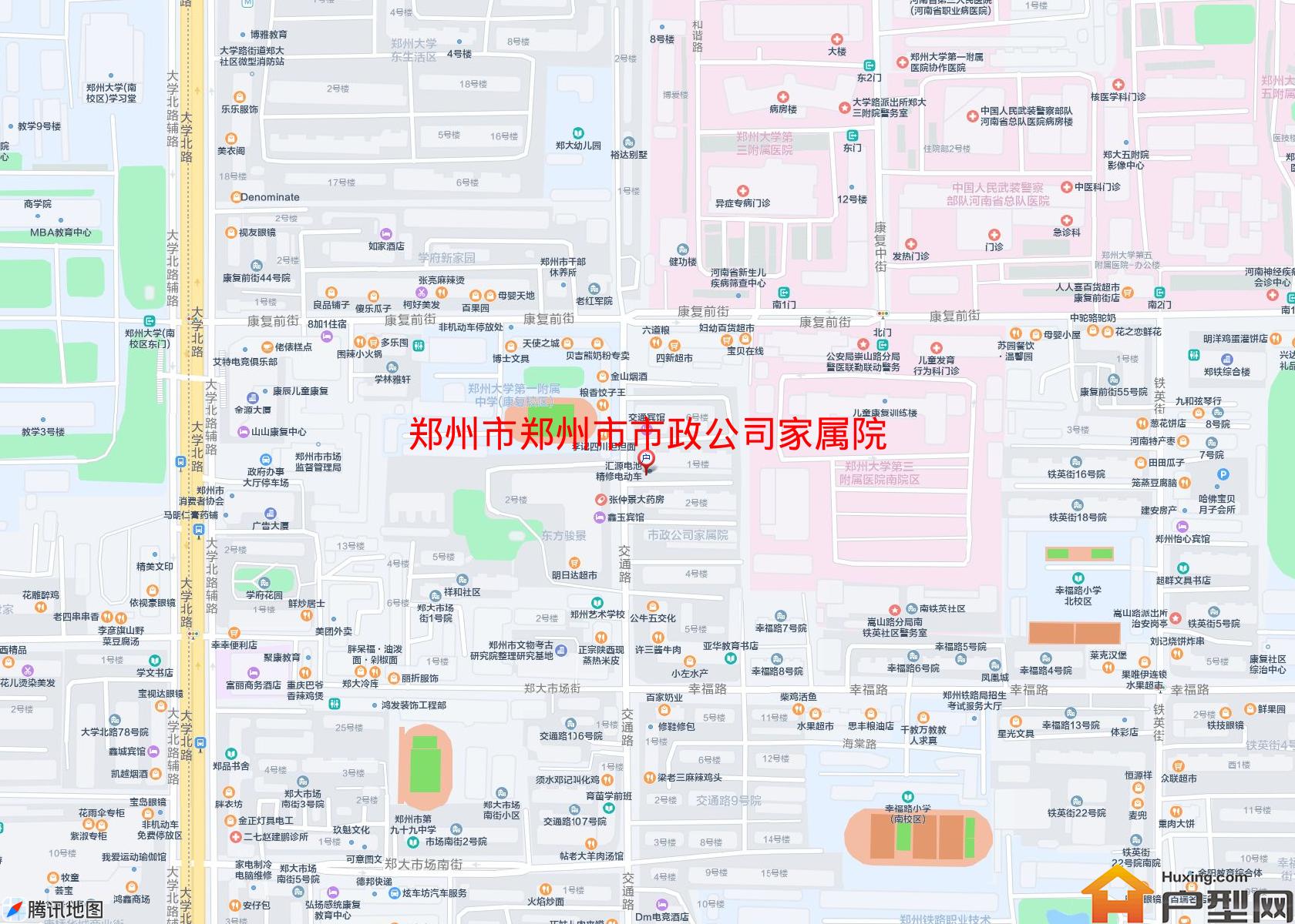 郑州市市政公司家属院小区 - 户型网