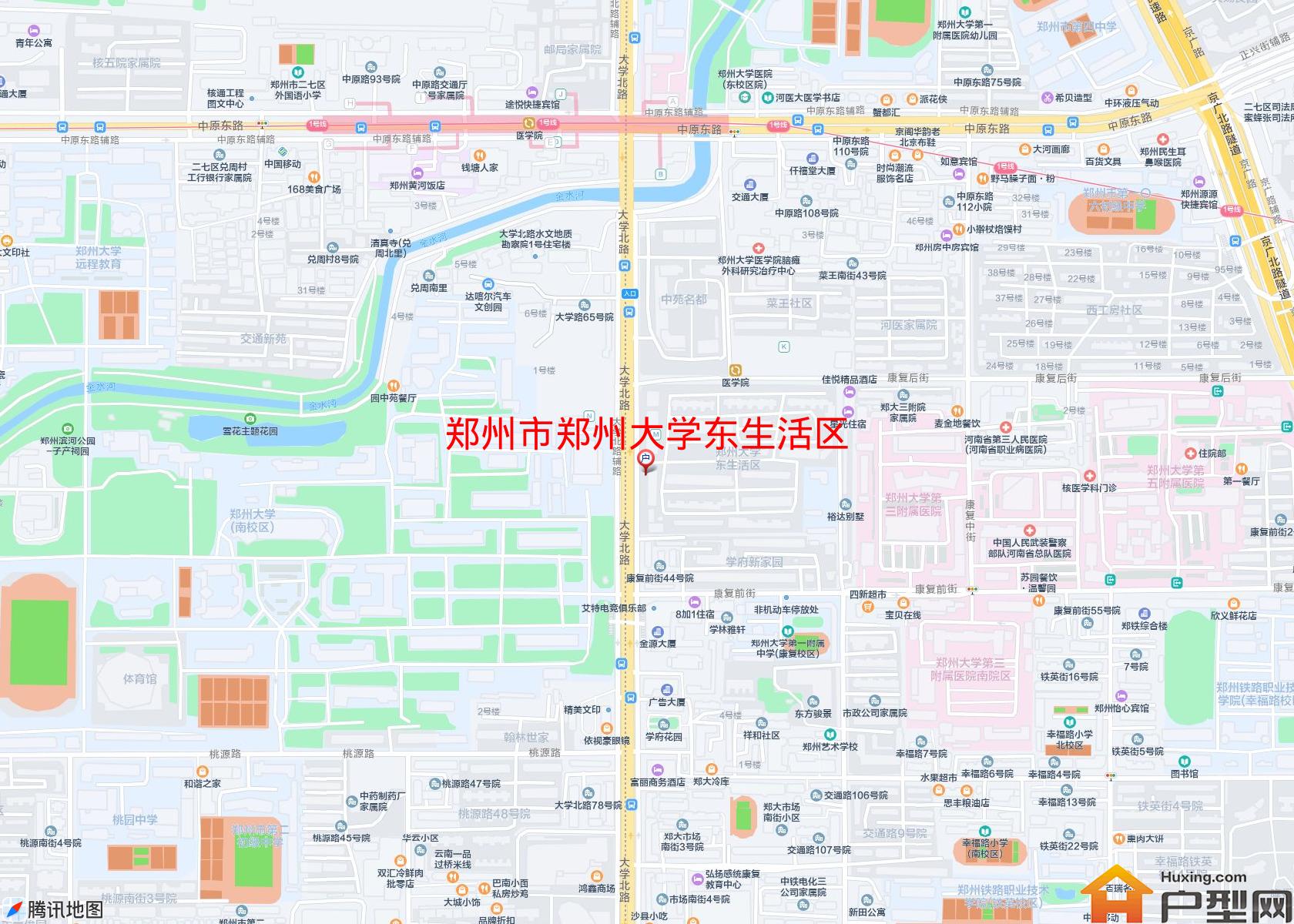 郑州大学东生活区小区 - 户型网