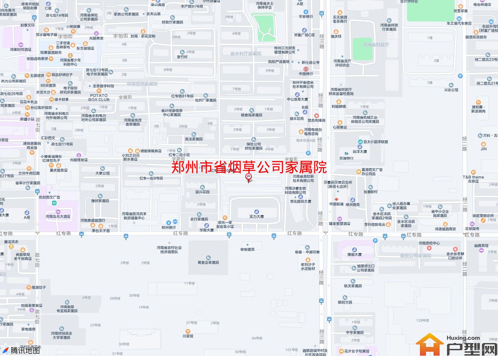 省烟草公司家属院小区 - 户型网