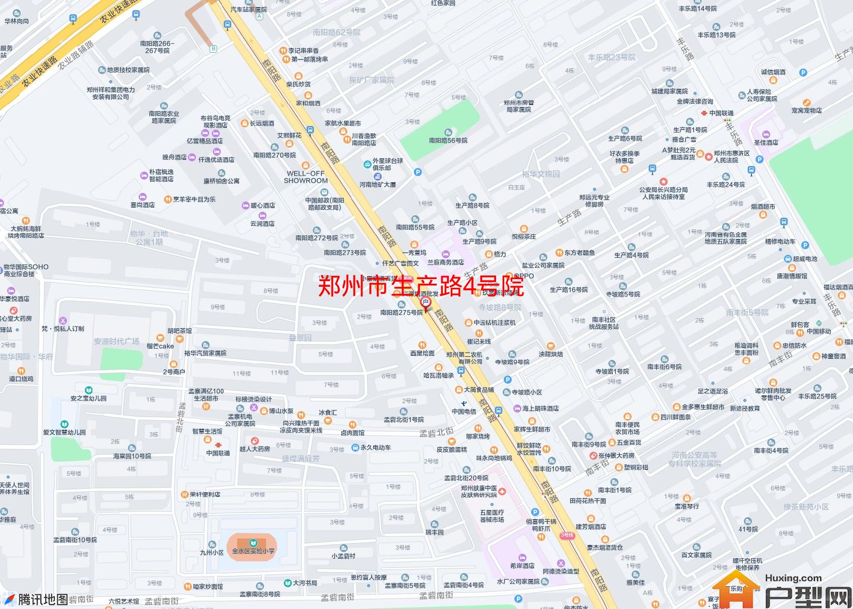 生产路4号院小区 - 户型网