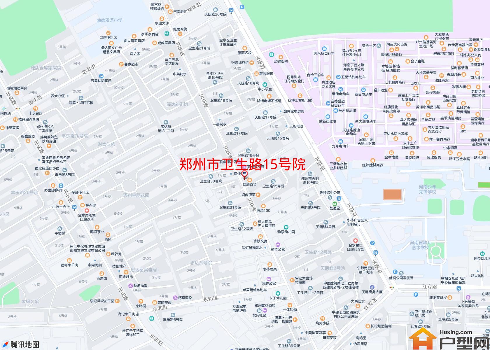 卫生路15号院小区 - 户型网