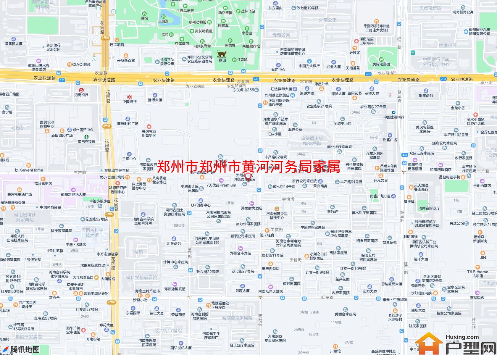 郑州市黄河河务局家属院小区 - 户型网