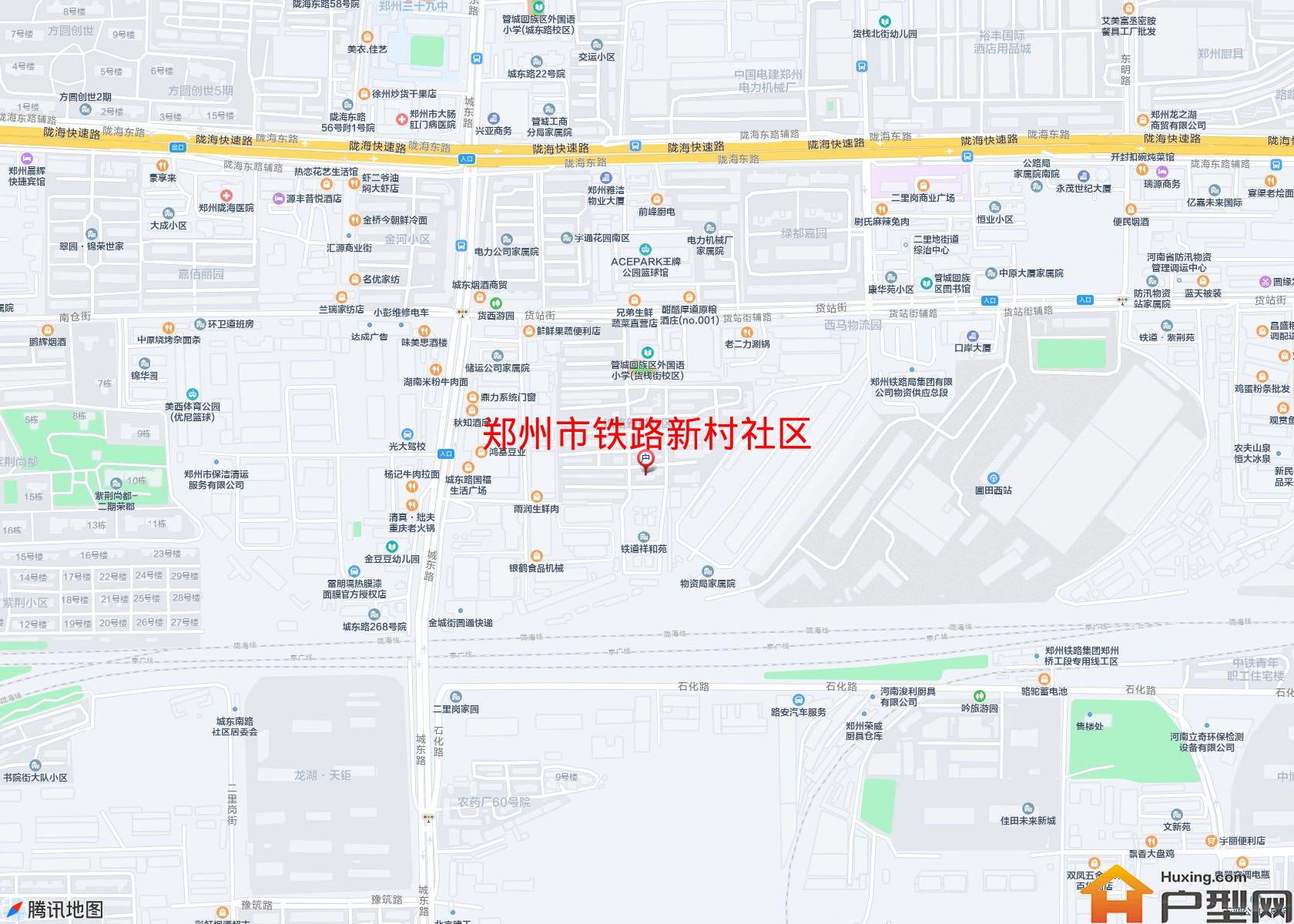 铁路新村社区小区 - 户型网