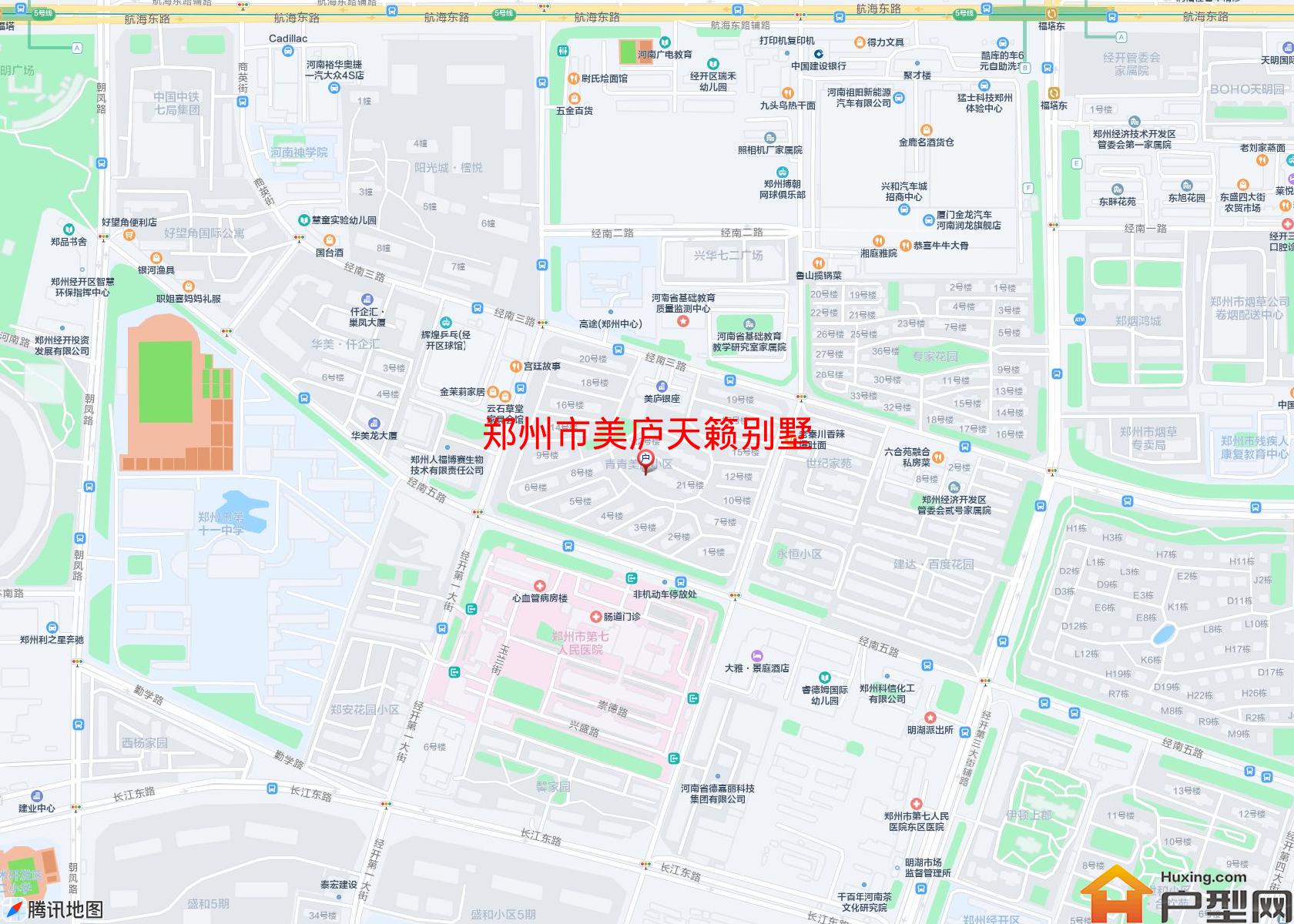 美庐天籁别墅小区 - 户型网