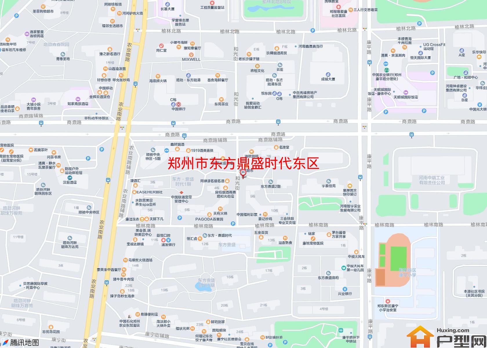 东方鼎盛时代东区小区 - 户型网