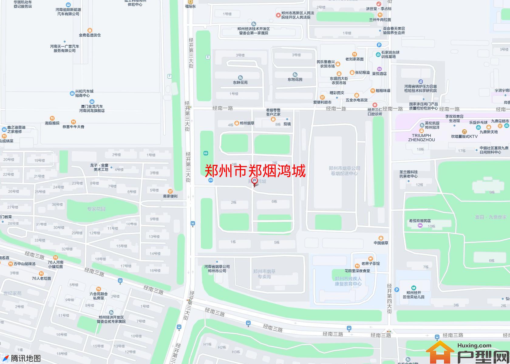 郑烟鸿城小区 - 户型网