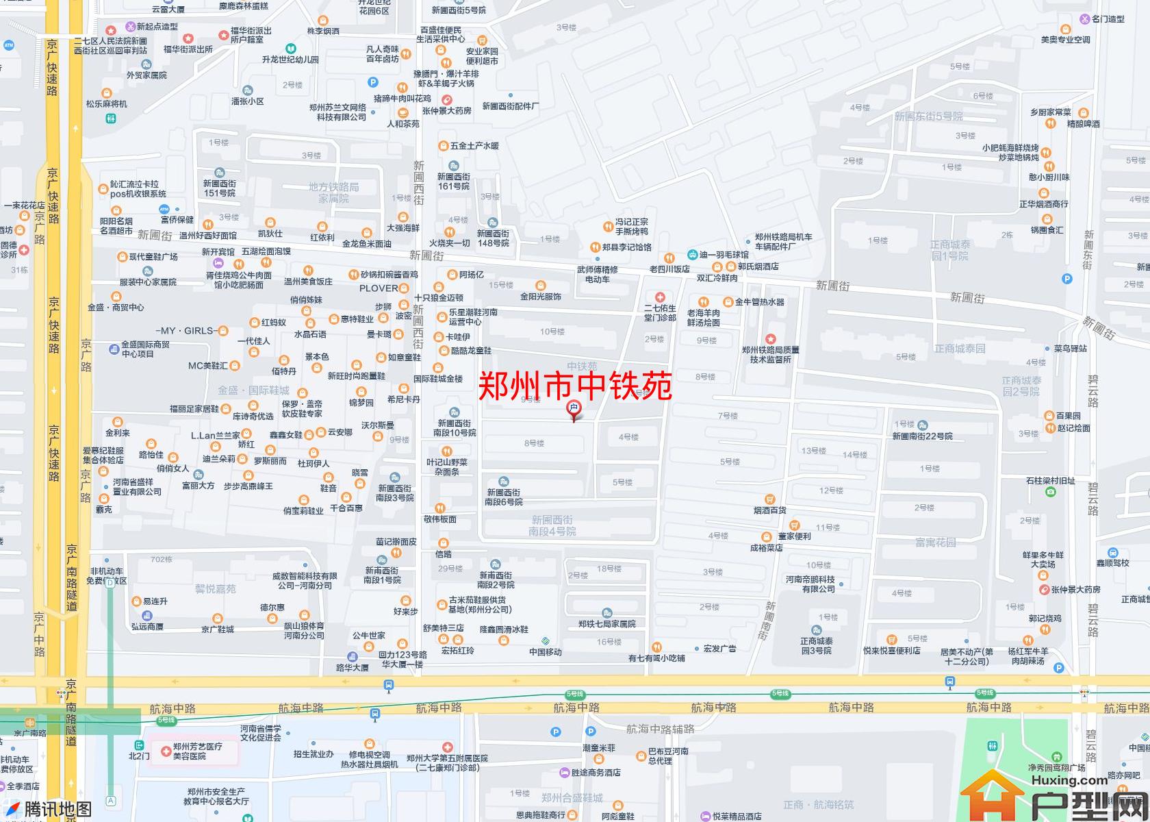 中铁苑小区 - 户型网