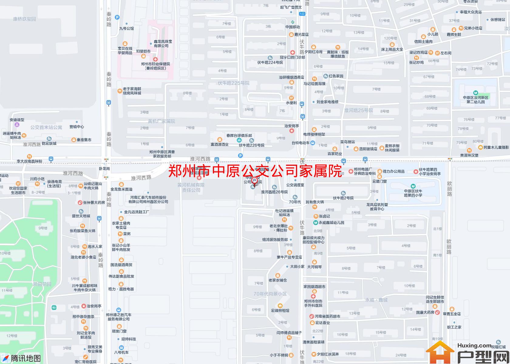 中原公交公司家属院小区 - 户型网