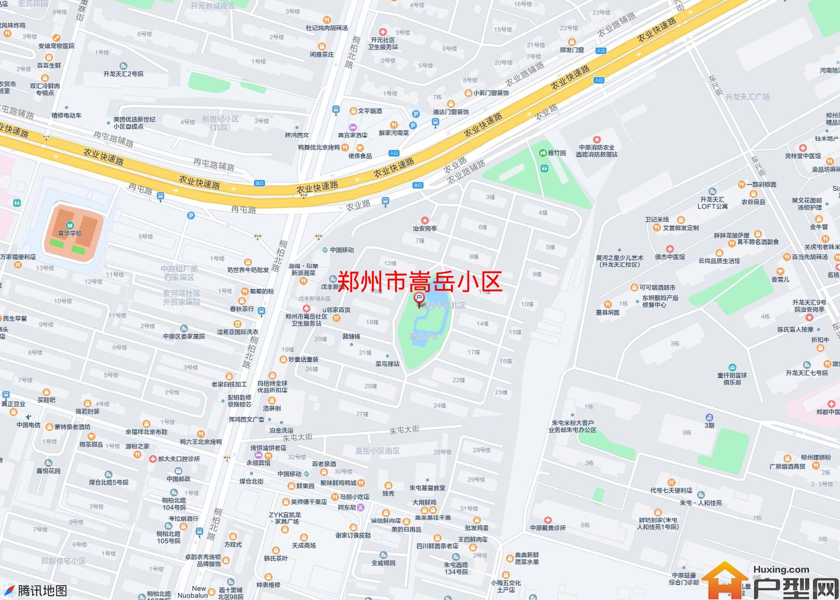 嵩岳小区小区 - 户型网