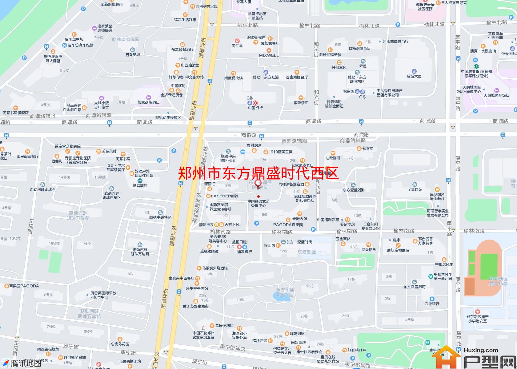 东方鼎盛时代西区小区 - 户型网