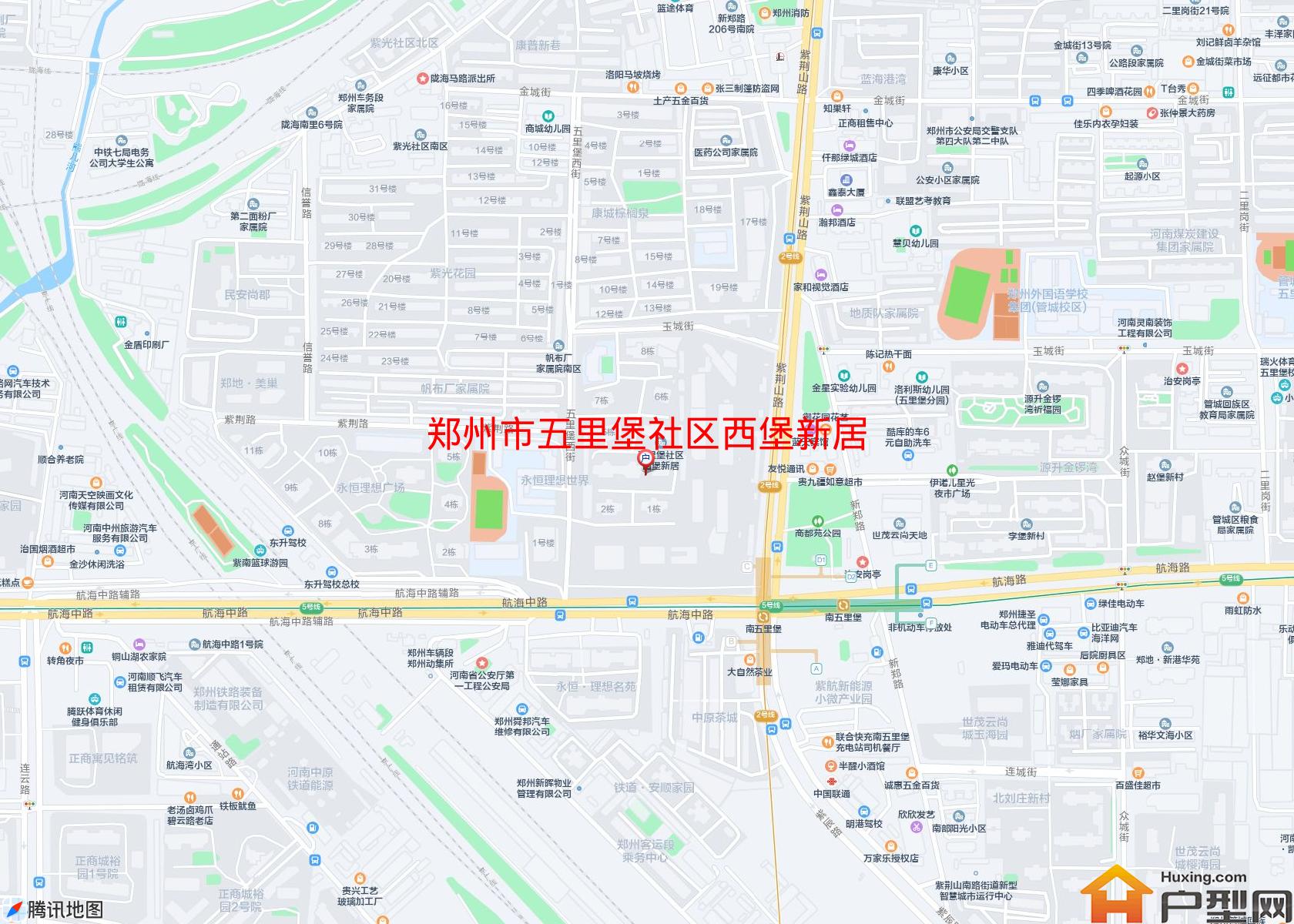 五里堡社区西堡新居小区 - 户型网