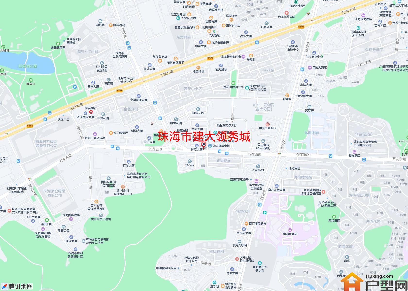 建大领秀城小区 - 户型网