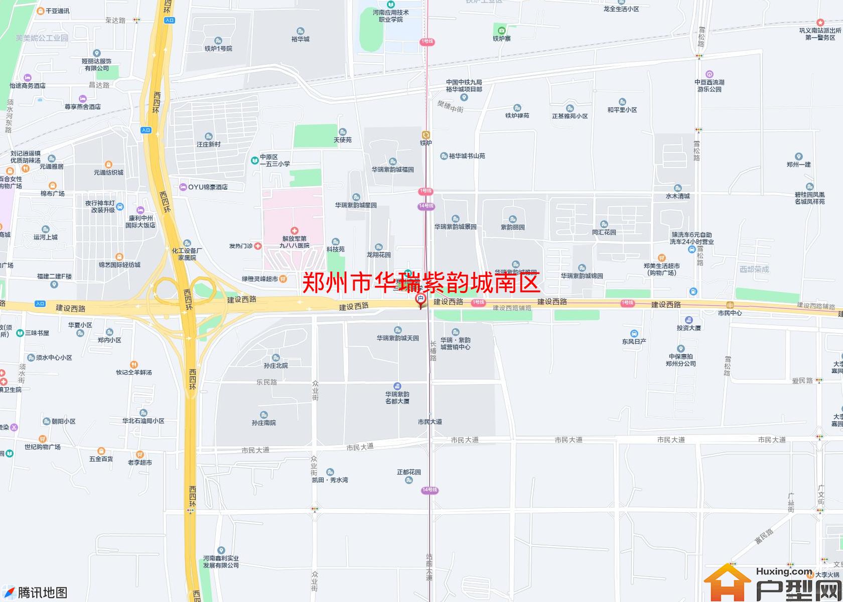 华瑞紫韵城南区小区 - 户型网